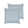 De Witte Lietaer Kussensloop Zygo Ice Blue - Blauw - Katoen Satijn