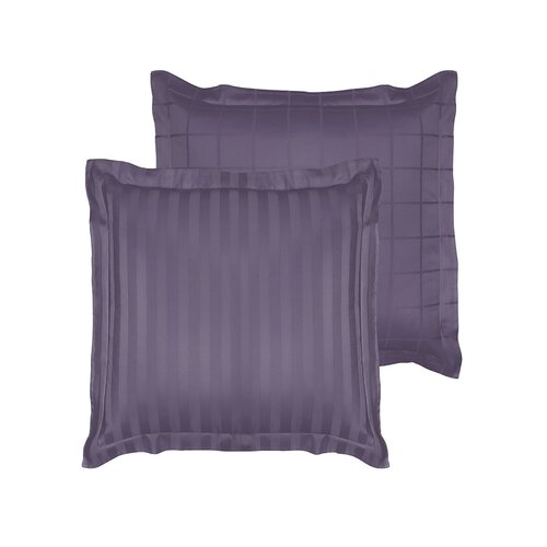 De Witte Lietaer Kussensloop Zygo Lavender - 60 x 70 cm - Paars - Katoen Satijn