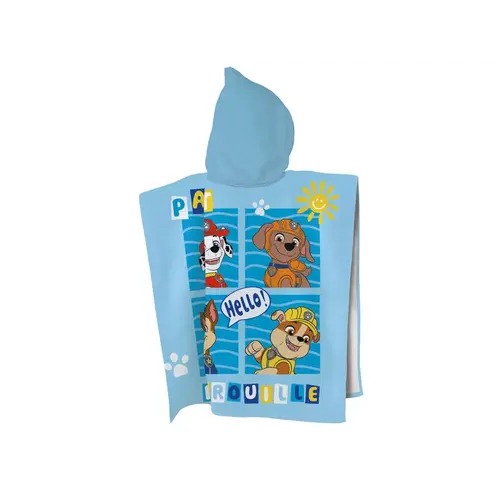 Paw Patrol Poncho Enjoy - 60 x 120 cm - Katoen