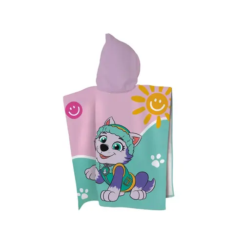 Paw Patrol Poncho Soleil - 60 x 120 cm - Katoen