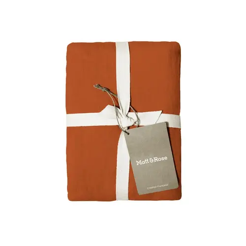 Matt & Rose Set Kussenslopen Sienne - (2x) - 100% Linnen