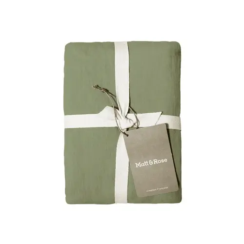 Matt & Rose Set Kussenslopen Sauge - (2x) 50 x 70 cm - 100% Linnen