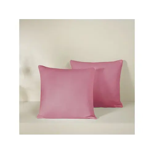 De Witte Lietaer Set Kussenslopen Olivia Blossom - 2 stuks - 40 x 40 cm - Roze - Katoen Satijn