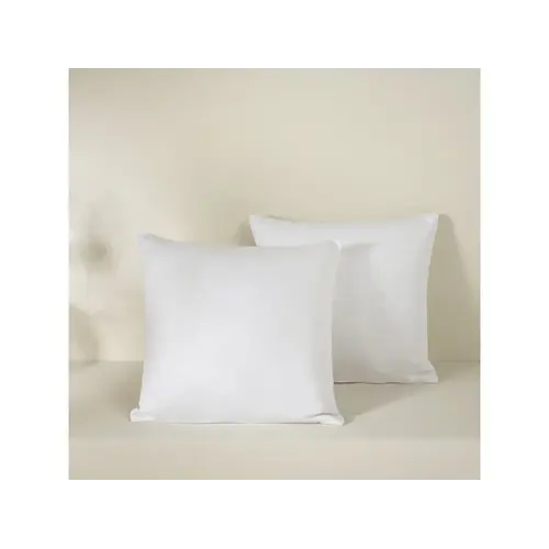 De Witte Lietaer Set Kussenslopen Olivia Off White - 2 stuks - 40 x 40 cm - Wit - Katoen Satijn