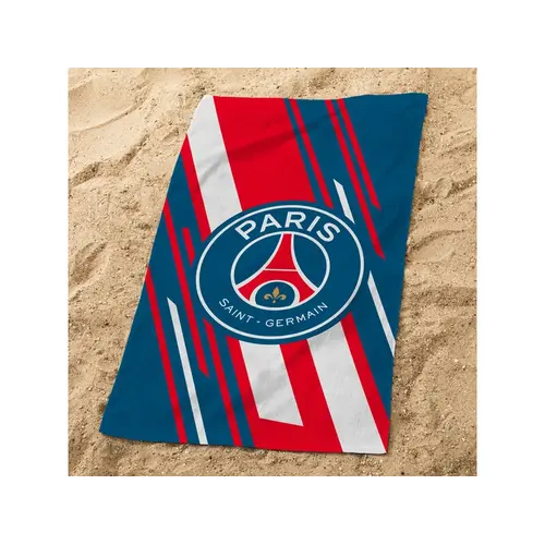 Paris Saint Germain Strandlaken Diagonaal - 75 x 150 cm - Katoen
