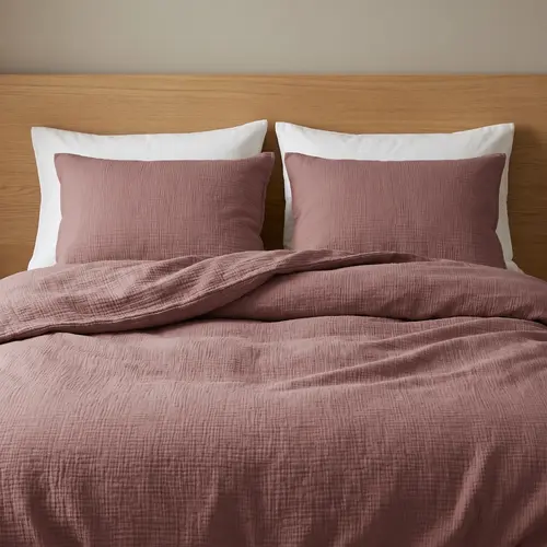 Dreamhouse Dekbedovertrek Mousseline Rustic Oud Roze