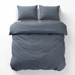 Dreamhouse Dekbedovertrek Mousseline Midnight Blauw