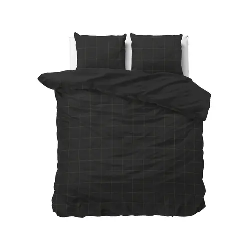 Dreamhouse SATIN DEEP CHECK DEKBEDOVERTREK
