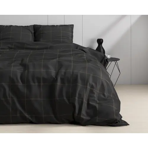 Dreamhouse SATIN DEEP CHECK DEKBEDOVERTREK