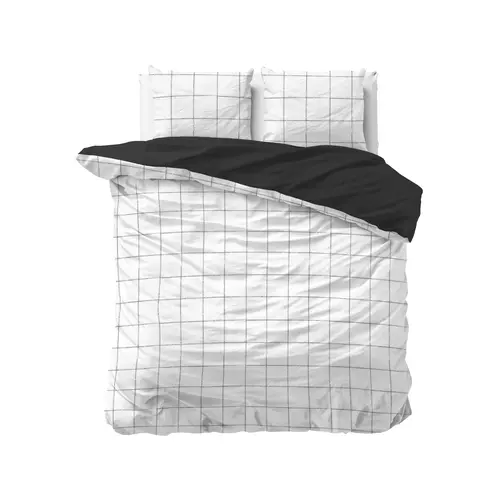 Dreamhouse SATIN DEEP CHECK DEKBEDOVERTREK