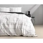 Dreamhouse SATIN DEEP CHECK DEKBEDOVERTREK