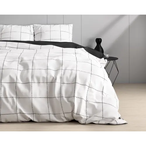 Dreamhouse SATIN DEEP CHECK DEKBEDOVERTREK
