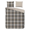 Good morning Dekbedovertrek Cambridge - Bruin - Flanel