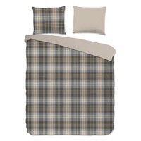 Good morning Dekbedovertrek Cambridge - Bruin - Flanel