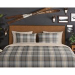 Good morning Dekbedovertrek Cambridge - Bruin - Flanel