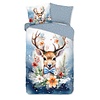 Good morning Kinderdekbedovertrek Cupid flanel