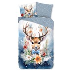 Good morning Kinderdekbedovertrek Cupid flanel
