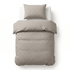 Sleeptime DekbedovertrekModern Geo 3D Taupe/Grijs