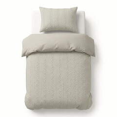 Sleeptime Dekbedovertrek Curve 3D Cream