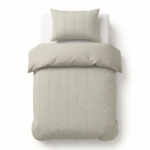 Sleeptime Dekbedovertrek Curve 3D Cream