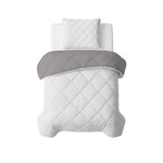 Sleeptime Lazy Dekbed Uni Beige/Grijs Met Kussensloop/kussenslopen