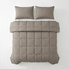 Primaviera DeLuxe Lazy Dekbed Percale Taupe Bruin