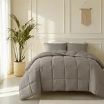 Primaviera DeLuxe Lazy Kussensloop Percale 2Pack Taupe Bruin 60 x 70