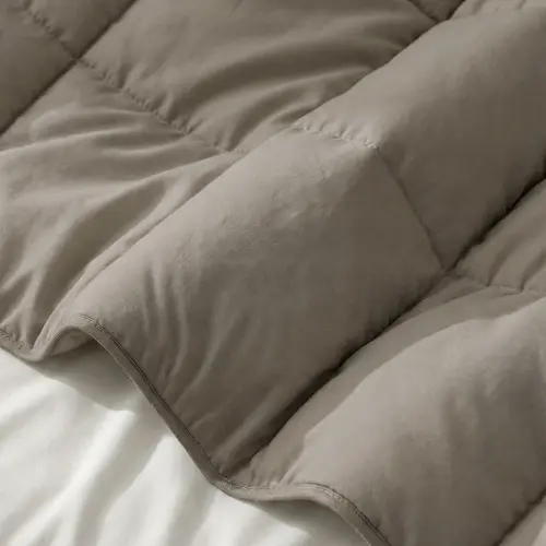Primaviera DeLuxe Lazy Dekbed Percale Taupe Bruin