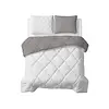 Sleeptime Lazy Dekbed Uni Beige/Grijs Met Kussensloop/kussenslopen