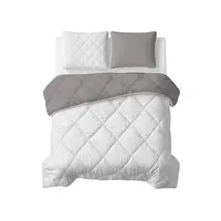Sleeptime Lazy Dekbed Uni Beige/Grijs Met Kussensloop/kussenslopen