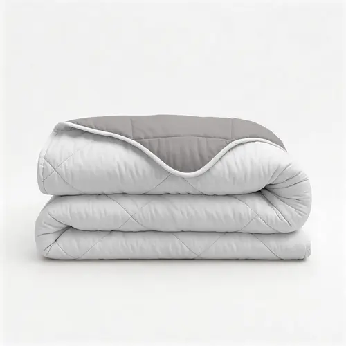 Sleeptime Lazy Dekbed Uni Beige/Grijs Met Kussensloop/kussenslopen