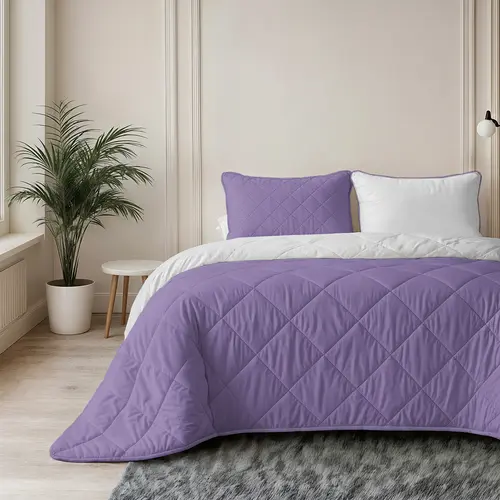 Sleeptime Lazy Dekbed Uni Beige - Lavendel Met Kussensloop/kussenslopen