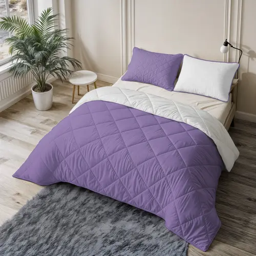 Sleeptime Lazy Dekbed Uni Beige - Lavendel Met Kussensloop/kussenslopen