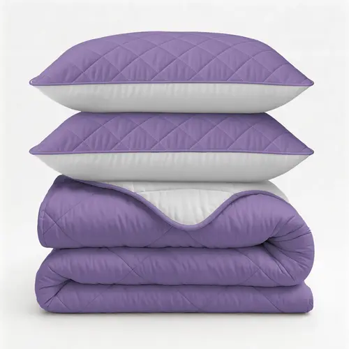 Sleeptime Lazy Dekbed Uni Beige - Lavendel Met Kussensloop/kussenslopen