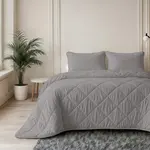 Sleeptime Lazy Dekbed Uni Grijs Met Kussensloop/kussenslopen