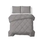 Sleeptime Lazy Dekbed Uni Grijs Met Kussensloop/kussenslopen