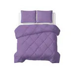 Sleeptime Lazy Dekbed Uni Lavendel Met Kussensloop/kussenslopen