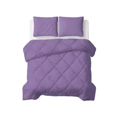Sleeptime Lazy Dekbed Uni Lavendel Met Kussensloop/kussenslopen