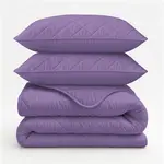 Sleeptime Lazy Dekbed Uni Lavendel Met Kussensloop/kussenslopen