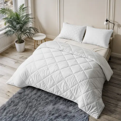 Sleeptime Lazy Dekbed Uni Beige Met Kussensloop/kussenslopen