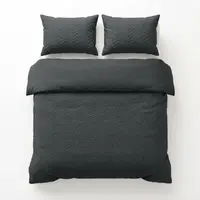 Sleeptime Dekbedovertrek Curve 3D Antraciet