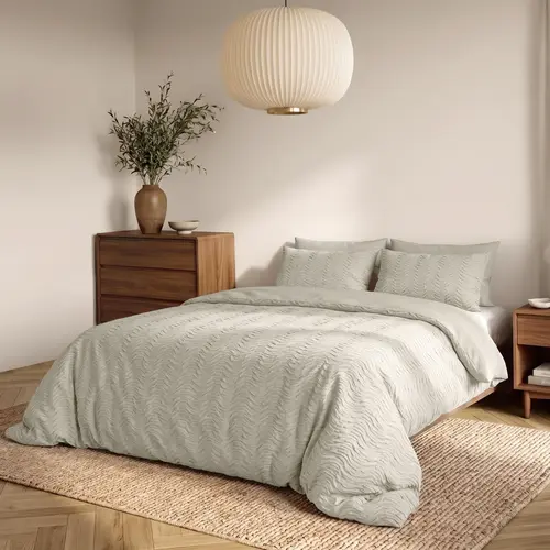 Sleeptime Dekbedovertrek Curve 3D Cream