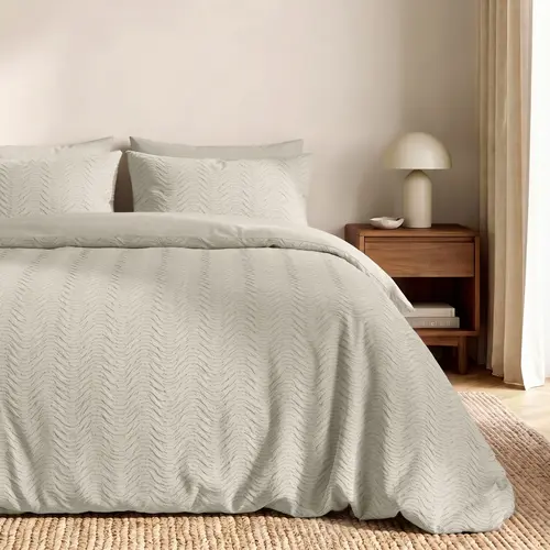 Sleeptime Dekbedovertrek Curve 3D Cream