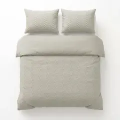 Sleeptime Dekbedovertrek Curve 3D Cream