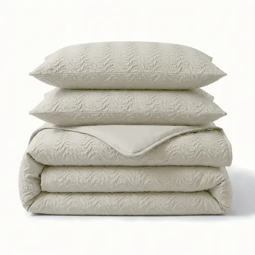 Sleeptime Dekbedovertrek Curve 3D Cream