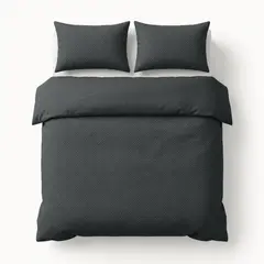 Sleeptime Dekbedovertrek Modern Geo 3D Antraciet