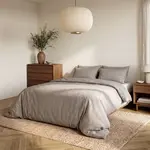 Sleeptime DekbedovertrekModern Geo 3D Taupe/Grijs
