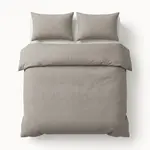 Sleeptime DekbedovertrekModern Geo 3D Taupe/Grijs