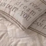 Sleeptime Lazy Dekbed Visgraat Zand