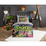 Good morning Kinderdekbedovertrek Good Morning Skate flanel
